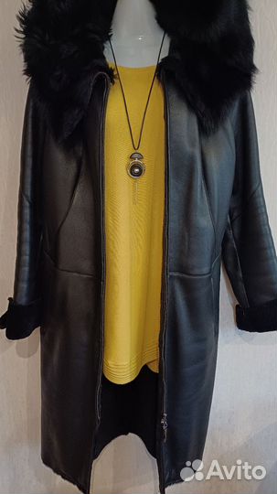 Стильная дубленка бренд Bison Италия