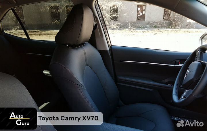 Авточехлы каркасные на Toyota Camry XV70