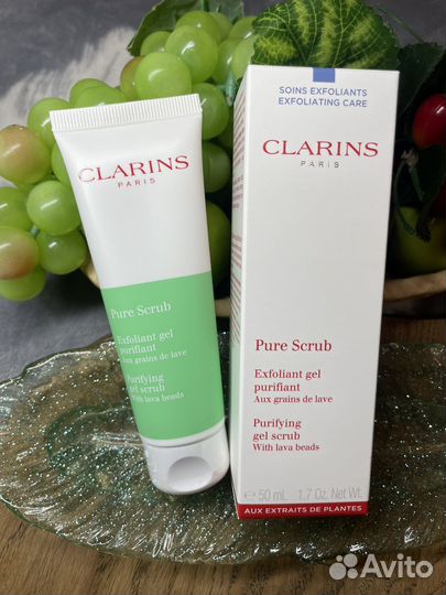 Clarins Pure Scrub Матирующий скраб 50мл