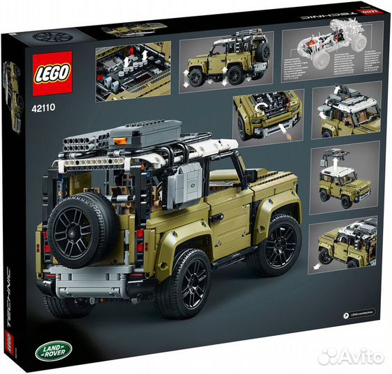 Конструктор lego Technic 42110 Land Rover Defender