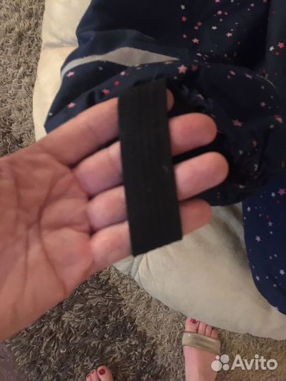 Зимний комбинезон для девочки 116 122 бу