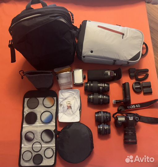 Canon 6d + объективы