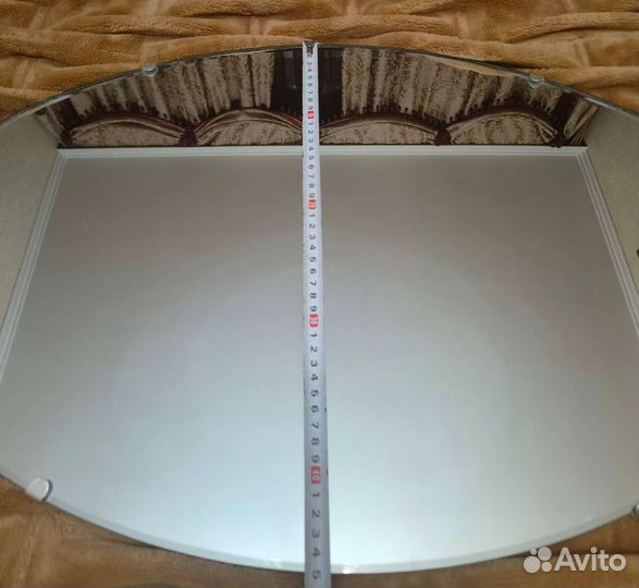 Зеркало интерьерной овальное бу