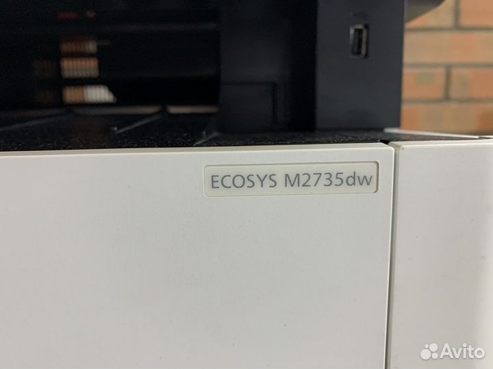 Лазерный мфу kyocera M2735 dw принтер А4