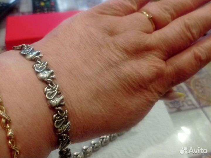 Серебряный браслет