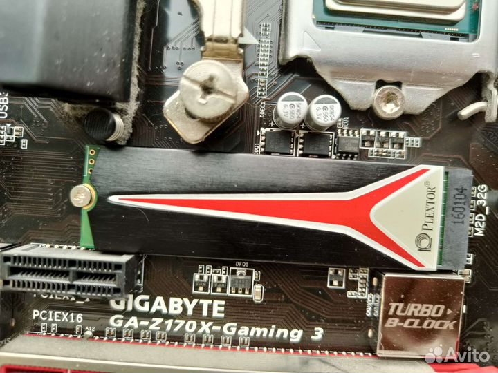 Z170 + i5 6500 + 32гб оперативки + 256гб SSD m2
