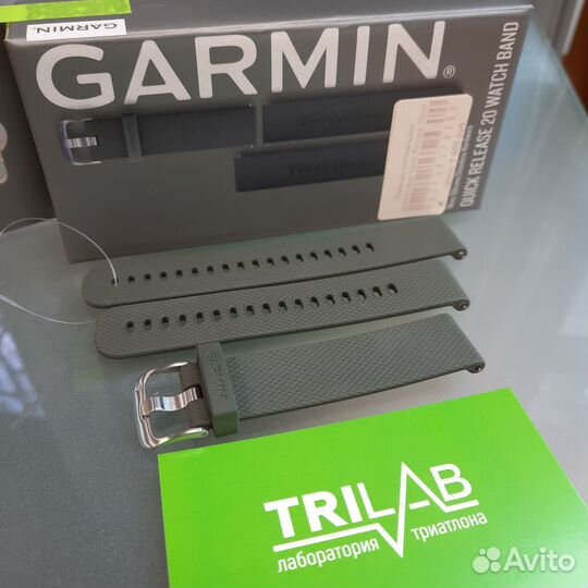 Ремешок оригинал силиконовый 20mm Garmin Moss Venu