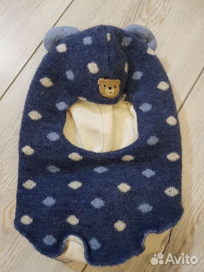 Шапка шлем детская зима