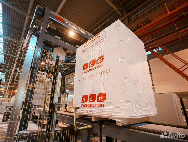 Газобетонный блок лср D400 250х200х625