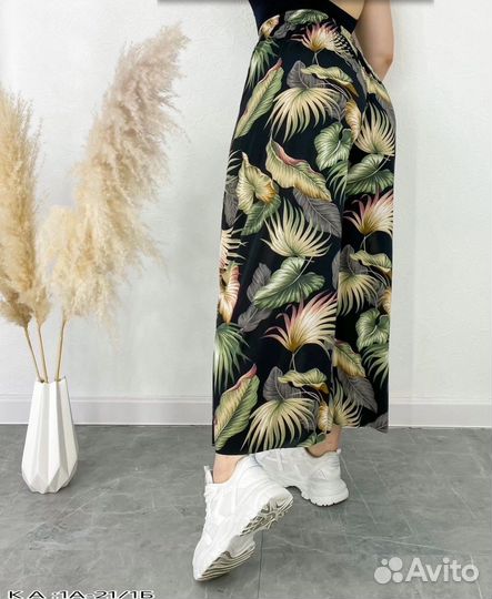 Широкие штаны 54-70р