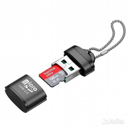 USB Картридер micro sd