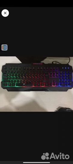 Игровая клавиатура с подсветкой