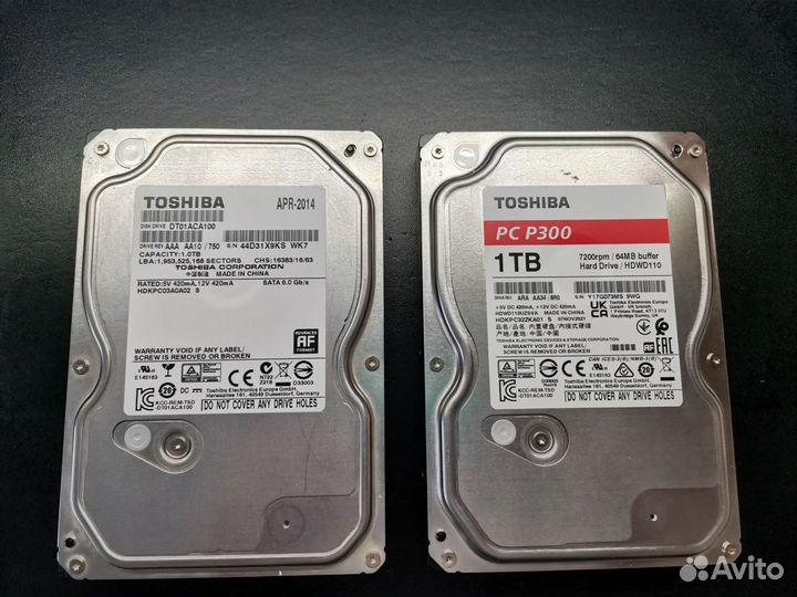 HDD Жесткие диски бу