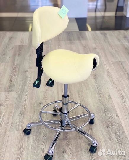 Стул седло со спинкой с Р.У