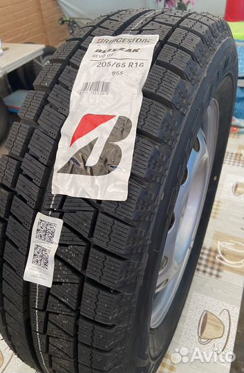 Зимняя резина 205/65 r16 на штампах