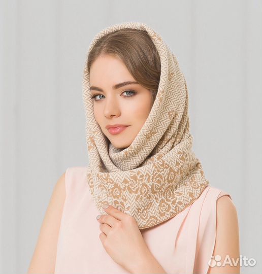 Снуд новый, шерсть