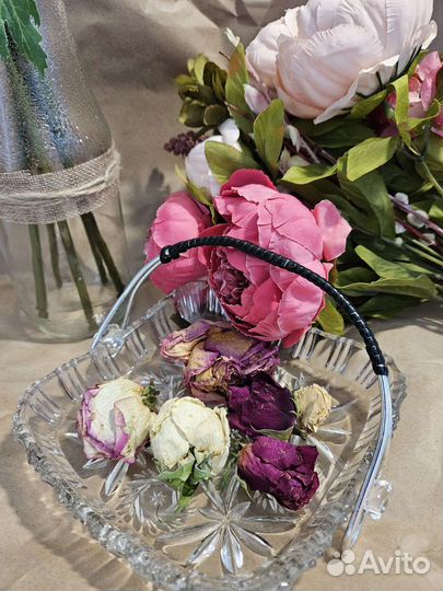 Ваза, конфетница-корзинка, салатница, фруктовница