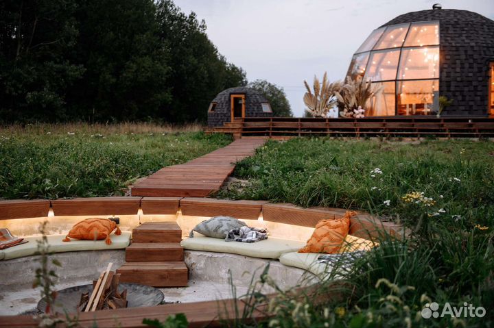 Стильная дача, банкетный зал за городом 50м2, дом