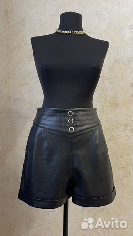 Кожаные шорты