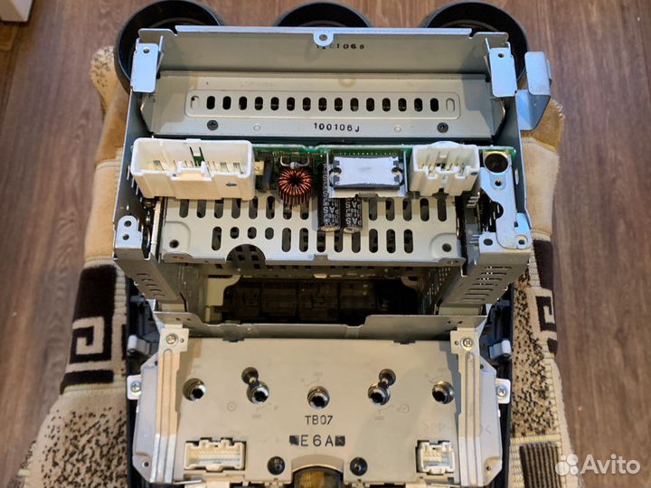 Штатная магнитолла мазда 6 GG рестайлинг 2002-2007