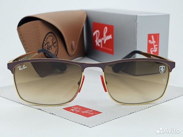 Очки Ray Ban 3726 Ferrari Коричневый Градиент