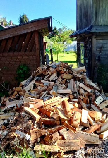 Дрова любые сухие в укладку качественные