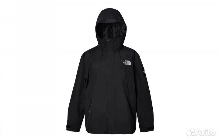 THE north face Windbreaker Jackets Unisex Black (XXL)(36)