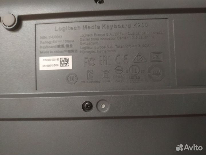 Клавиатура Logitech K200