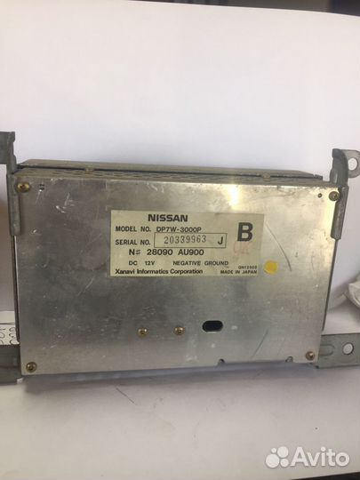 Штатный монитор DP7W-3000P Nissan Primera