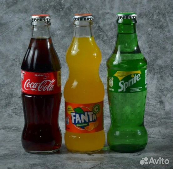 Кока-кола Фанта Спрайт Швепс