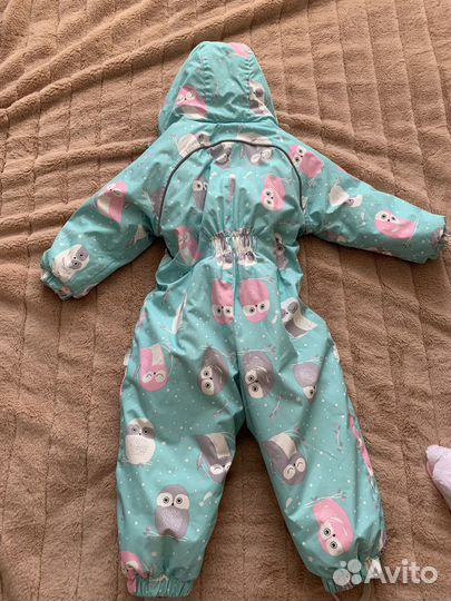 Зимний комбинезон crockid 86 92 для девочки