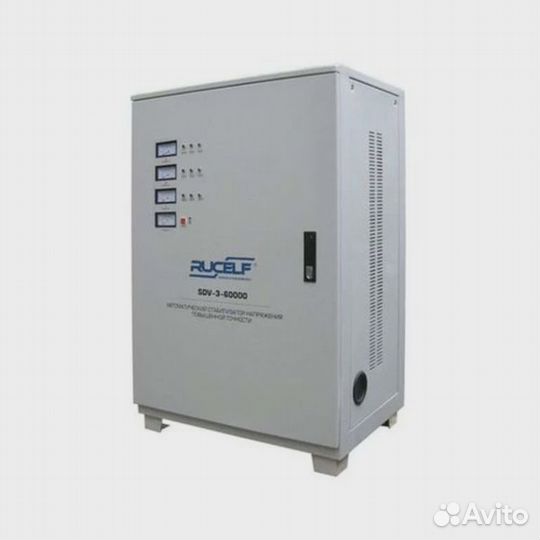 Стабилизатор напряжения Rucelf SDV-3-60000