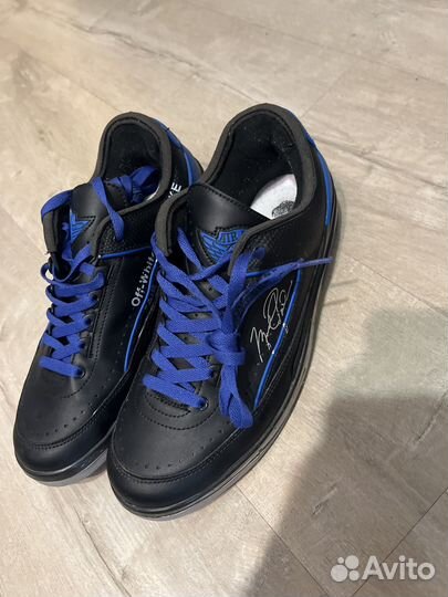 Nike Air jordan 2 retro low Off-White Black Blue