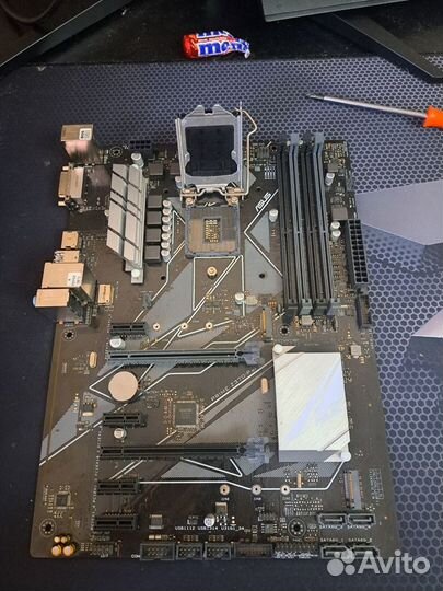 Материнская плата asus z370-p