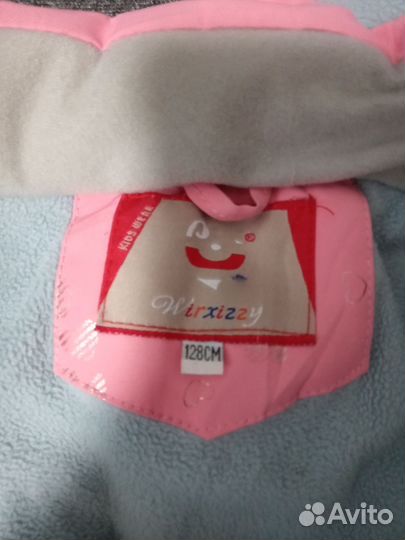 Зимний комбинезон для девочки 122 128