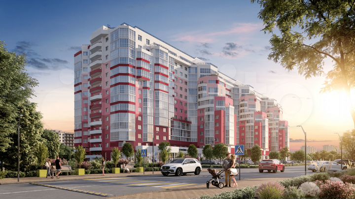 1-к. квартира, 42,8 м², 10/14 эт.