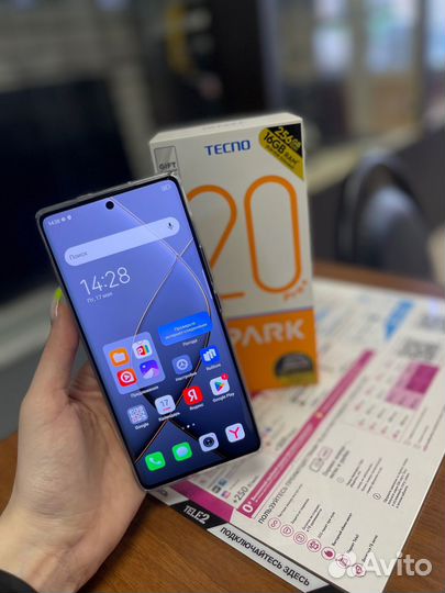 TECNO Spark 20 Pro+, 8/256 ГБ