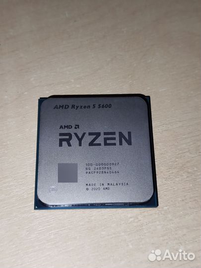 Процессор AMD ryzen 5 5600, AM 4, OEM