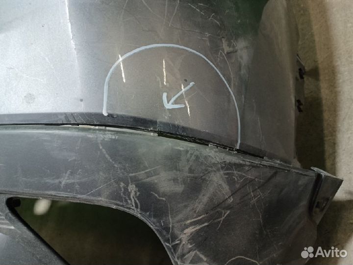 1138062 mitsubishi Eclipse Cross облицовка бампера заднего 2018
