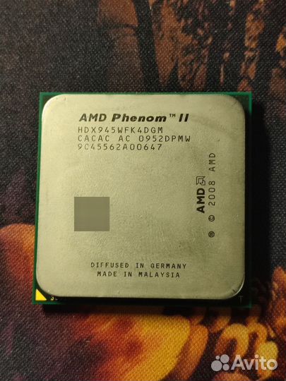 Процессор Phenom II x4