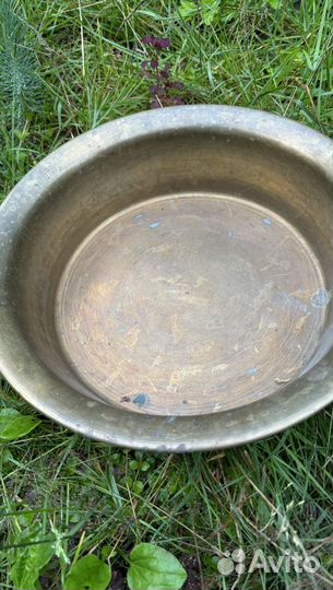 Таз-бронза,винтаж