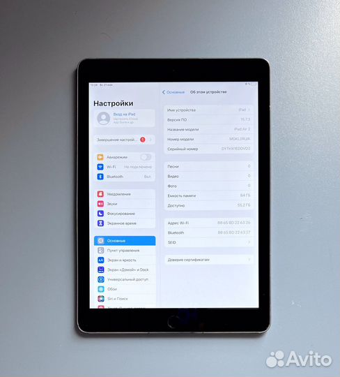 iPad Air 2 64GB