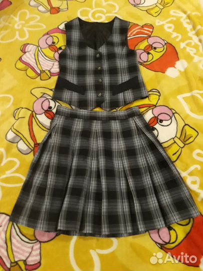 Школьная форма, костюм для девочки