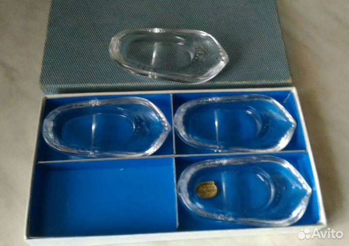 Набор пепельниц винтажный,чсср
