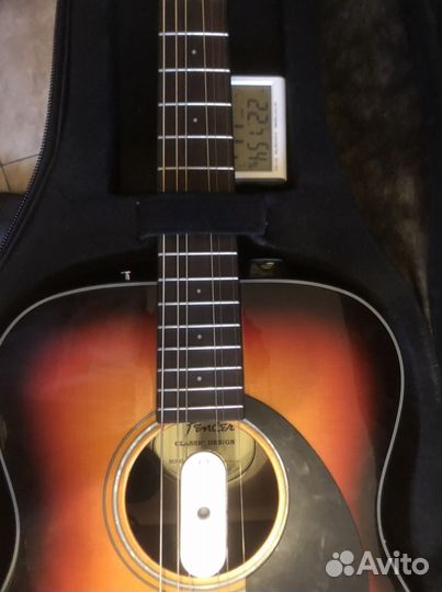 Трансакустическая гитара fender cc60s