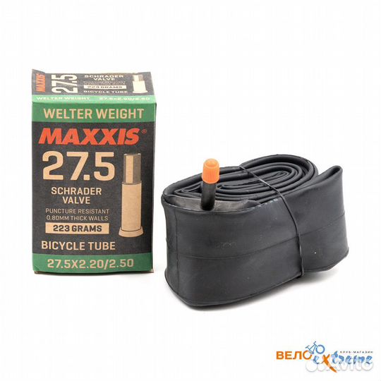 Maxxis welter weight 27.5X2.2/2.5 SV камера велоси