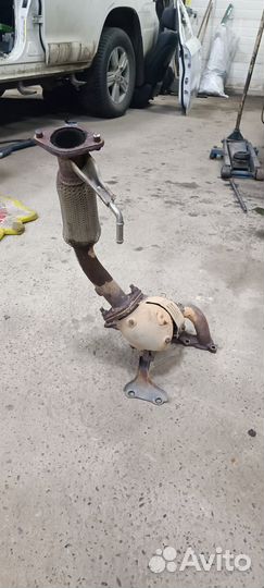 Выпускной коллектор hyundai solaris 1