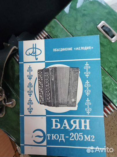 Баян этюд 205м2