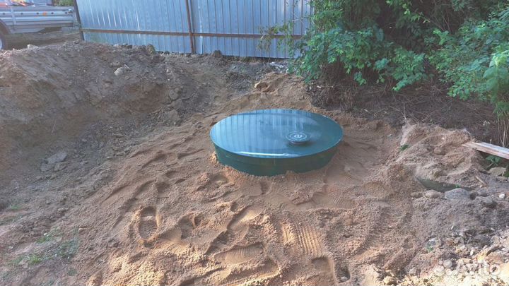 Установка септика. Рассрочка 12 мес