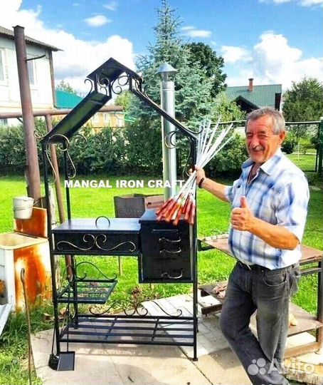 Мангал кованый
